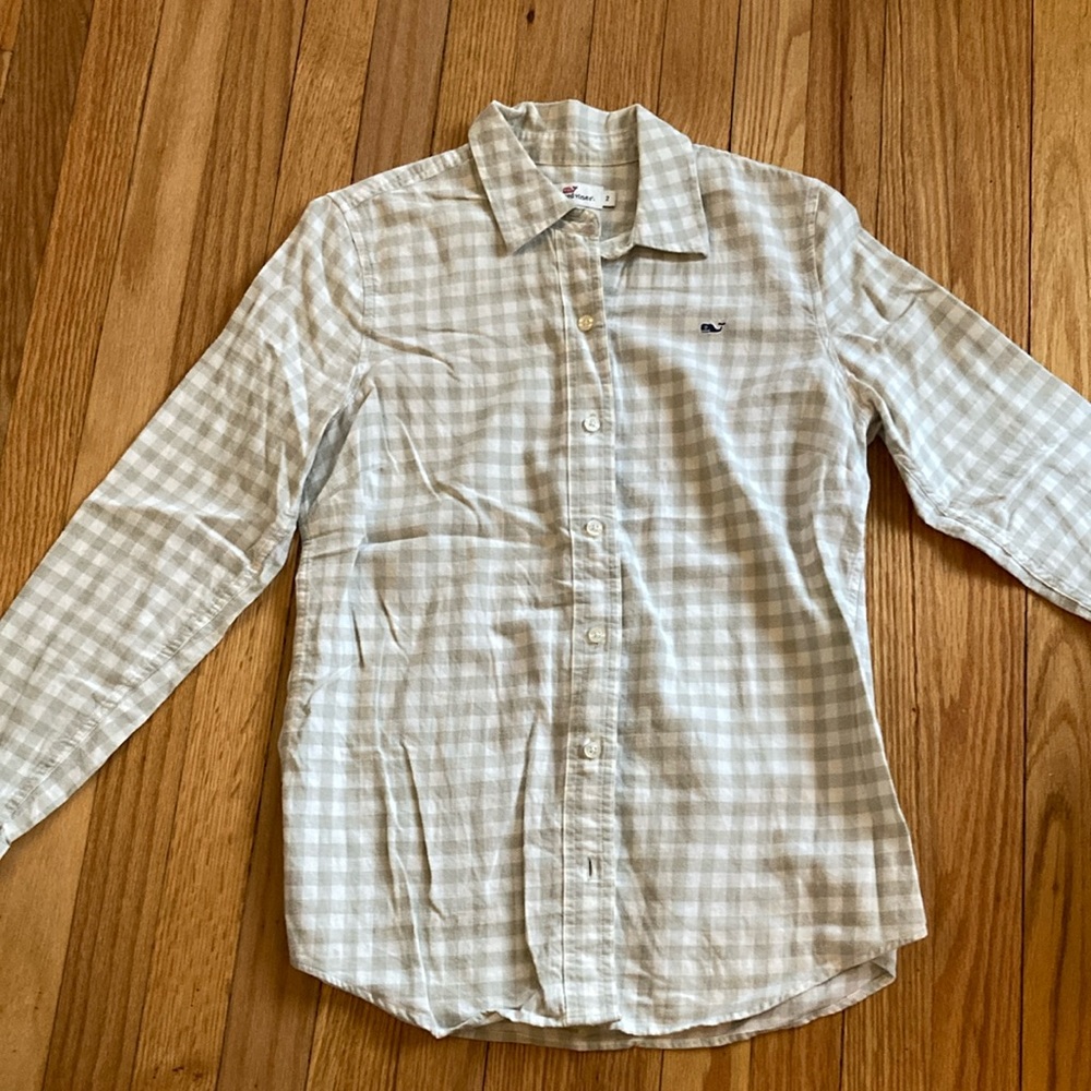 Vineyard Vines gingham button down